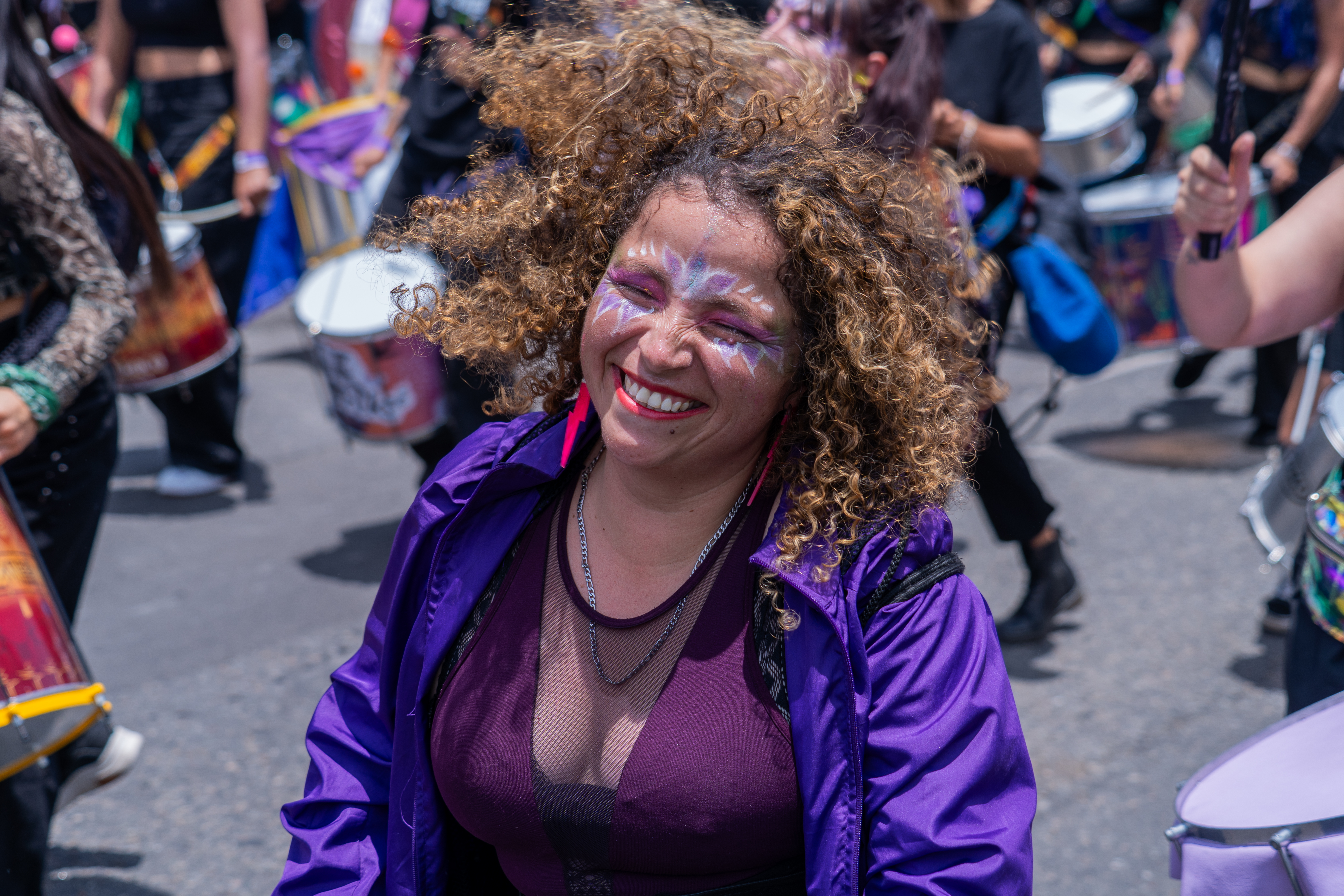 Marcha del 8M en Bogotá.