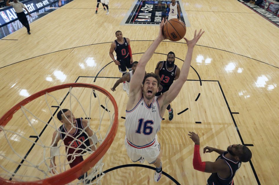 El oeste se llevó el triunfo en el partido de las estrellas de la NBA