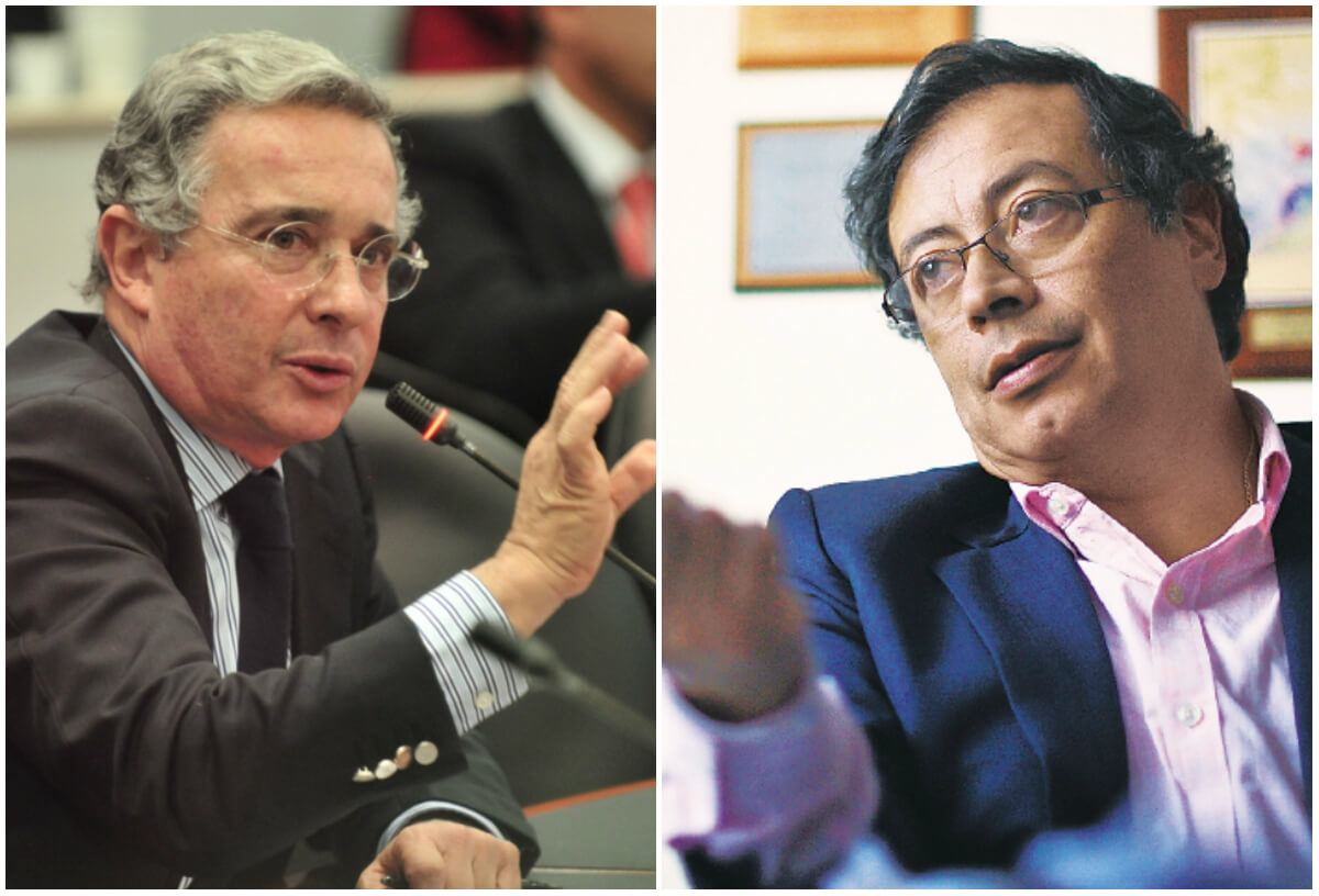 Petro y Uribe, dos enemigos políticos que hoy exploran acercamientos
