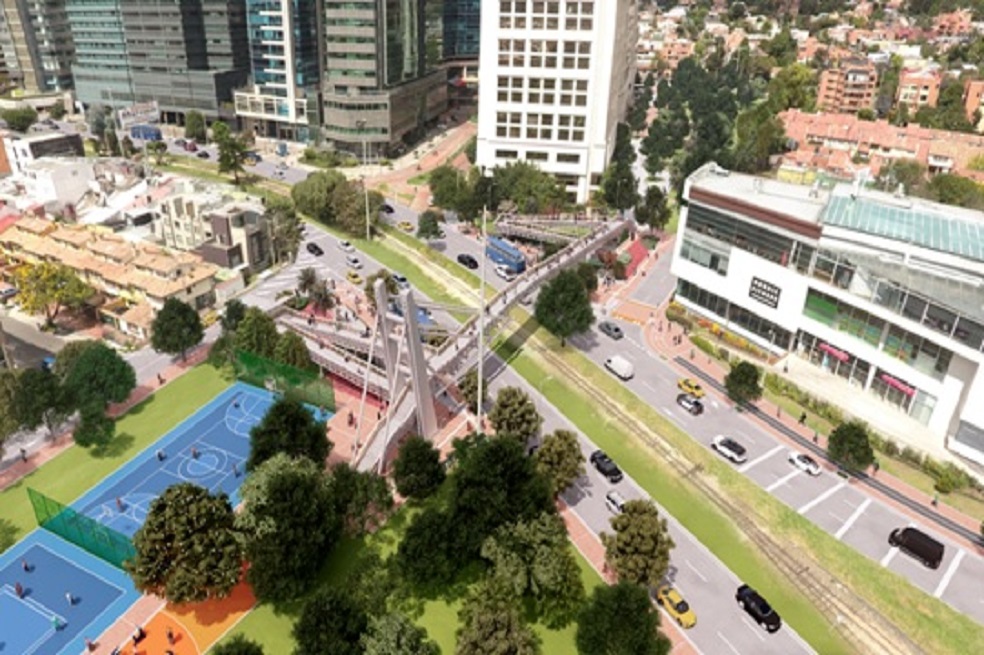 Arranca construcción de puente peatonal que beneficiará a más de 90 mil bogotanos