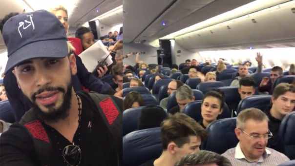 Youtuber denuncia que fue expulsado de un vuelo por hablar en árabe
