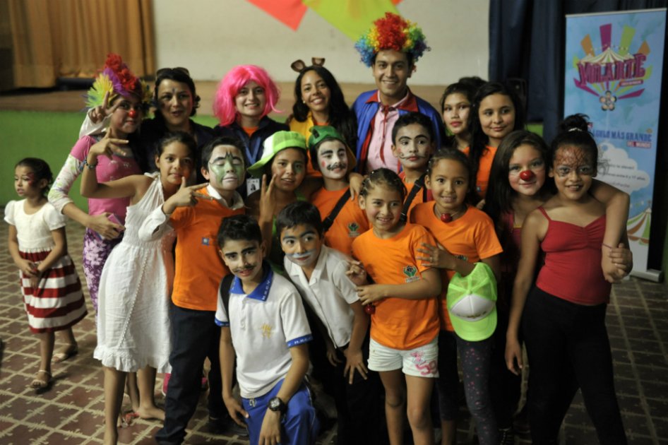 Un circo por niños y adolescentes para prevenir consumo de drogas a temprana edad