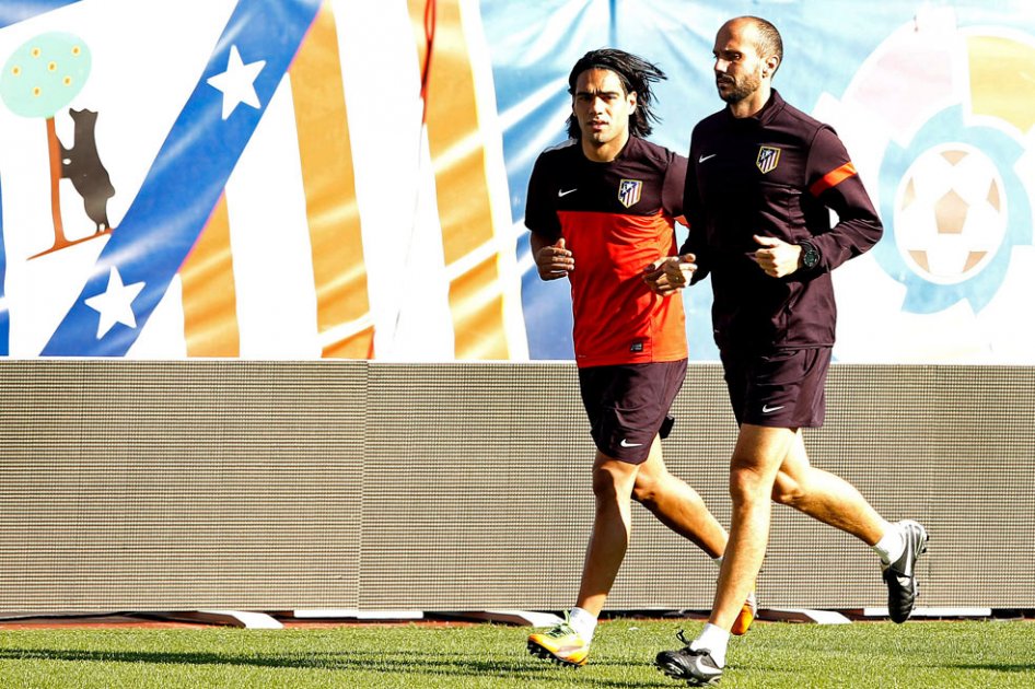 Falcao vuelve a los entrenamientos tras sobrecarga en el aductor