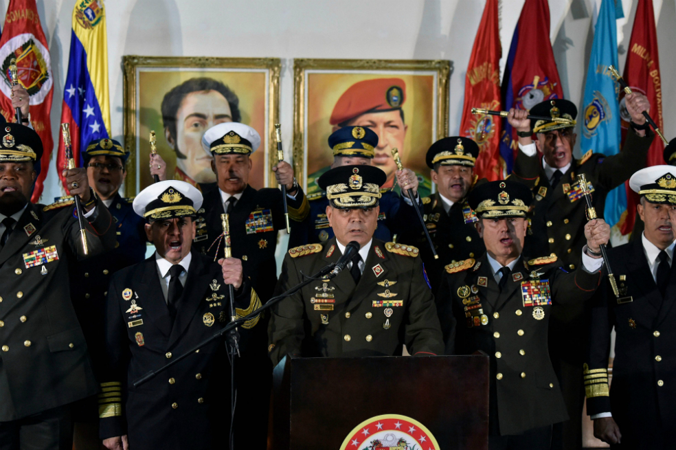 FFFA de Venezuela sobre Guaidó: hay un “golpe de Estado” en marcha