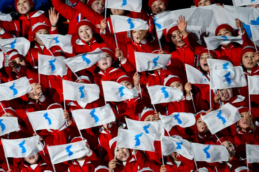 Corea, bajo una misma bandera: las mejores imágenes de la inauguración de PyeongChang