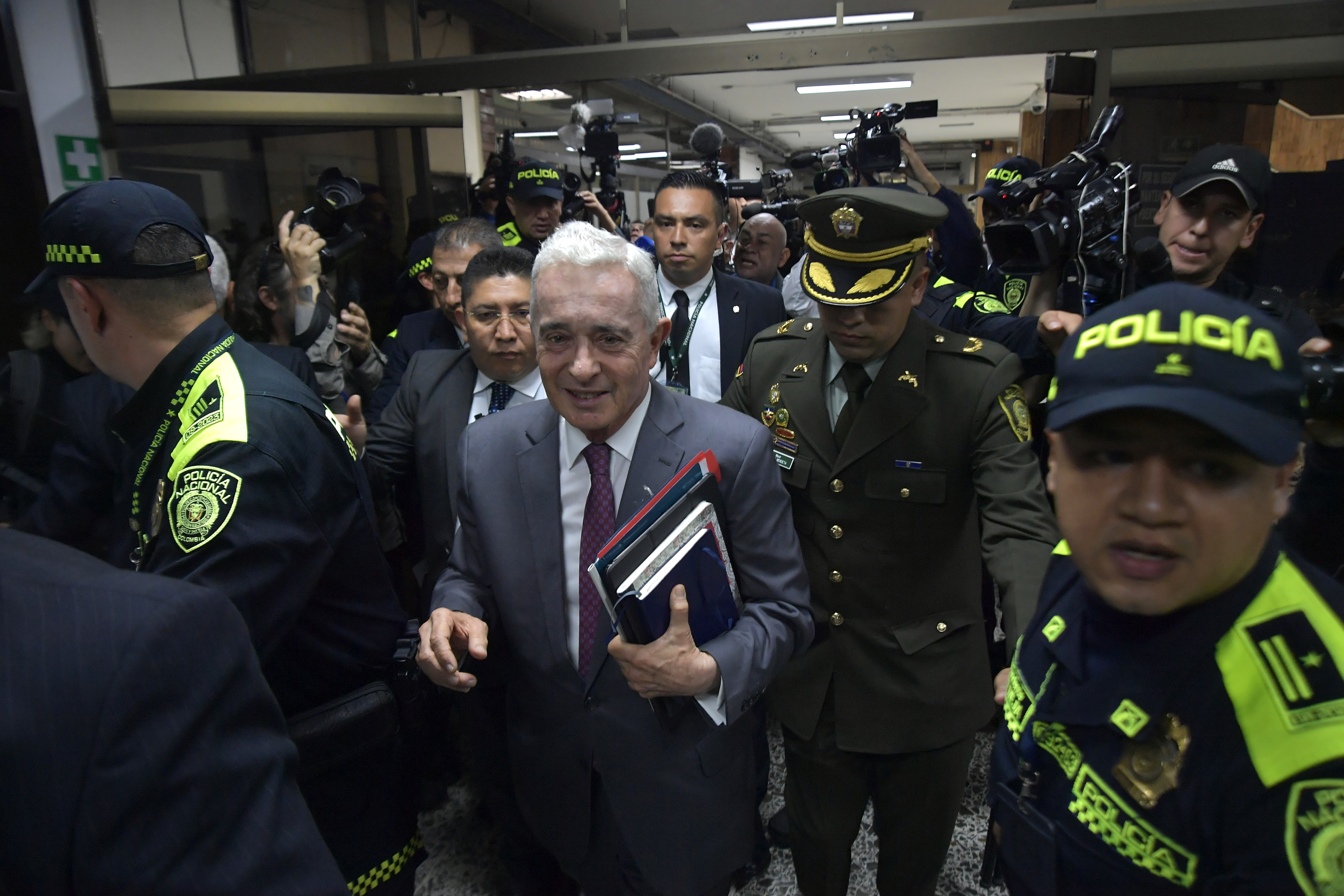 Expresidente en la segunda jornada del juicio que se adelanta en su contra en los juzgados de Paloquemao.