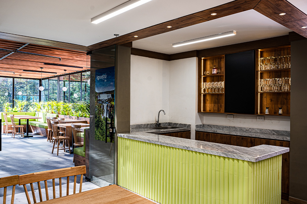 Restaurante Iguazú, EcoCampus de los Cerros.