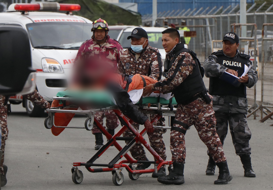 Ecuador: al menos 16 muertos y 43 heridos en dos días de choques en una prisión