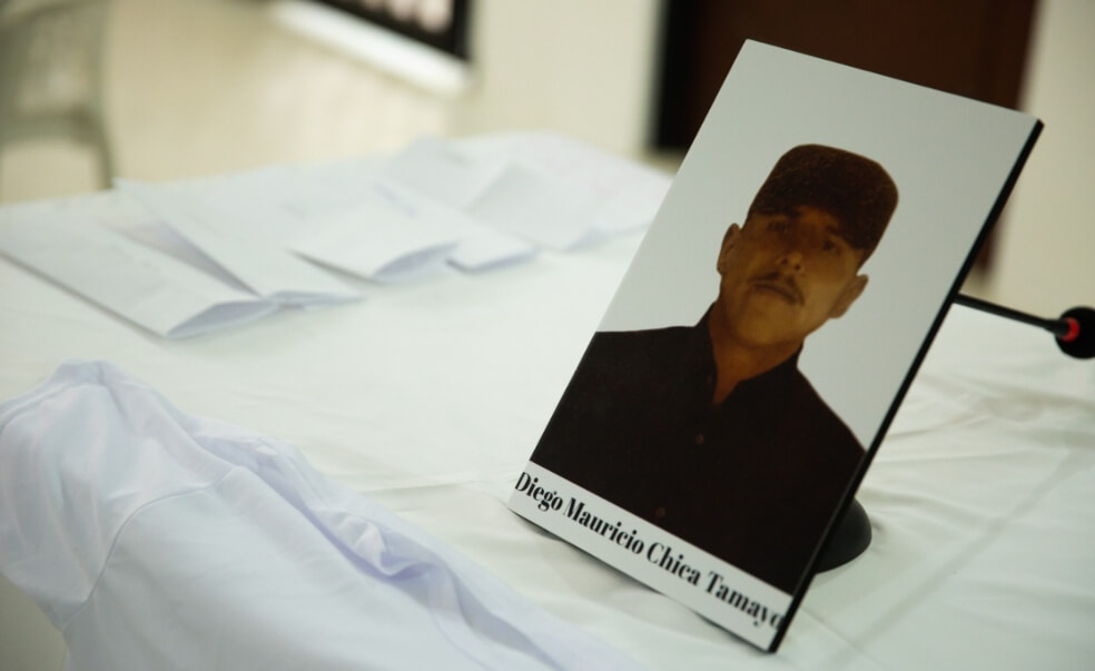 Diego Chica: el primer cuerpo que entrega la Unidad de Búsqueda de Desaparecidos