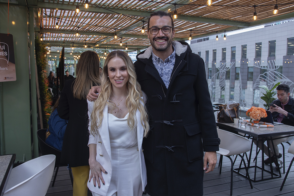 Camila Perez y Cristian Banfiel La Roche Posay