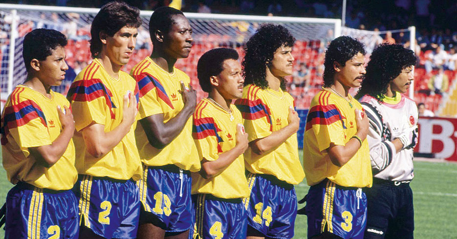 Colombia traería de vuelta la magia de Italia 90 con su camiseta retro