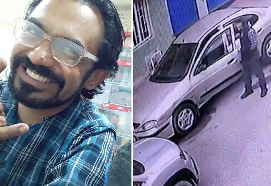 Hallan carro de Andrés Ibáñez, conductor de plataforma desaparecido hace 13 días