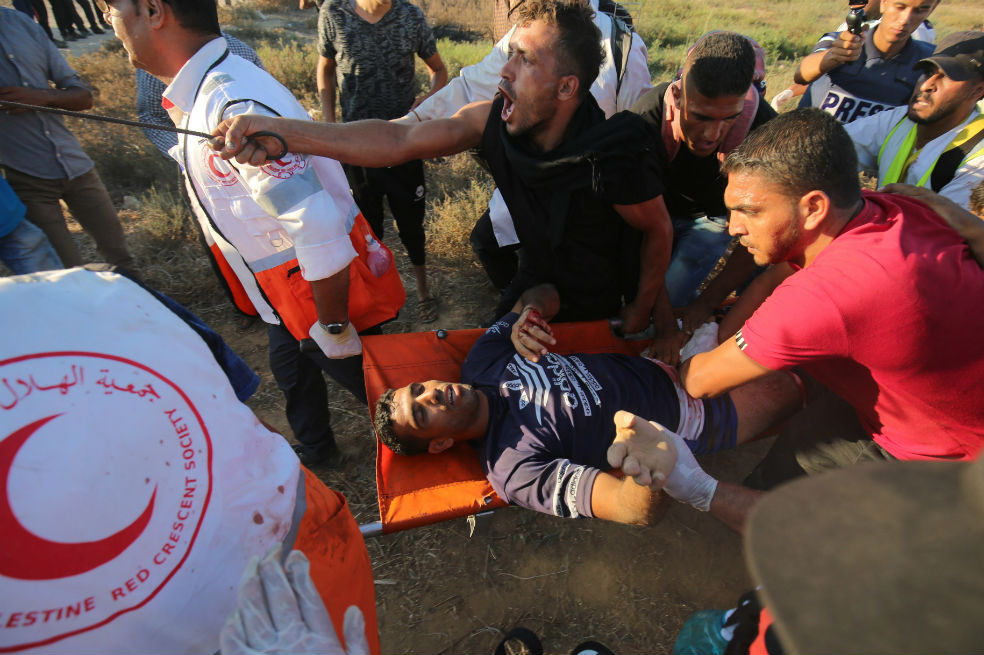 El calvario que viven los heridos en la Franja de Gaza