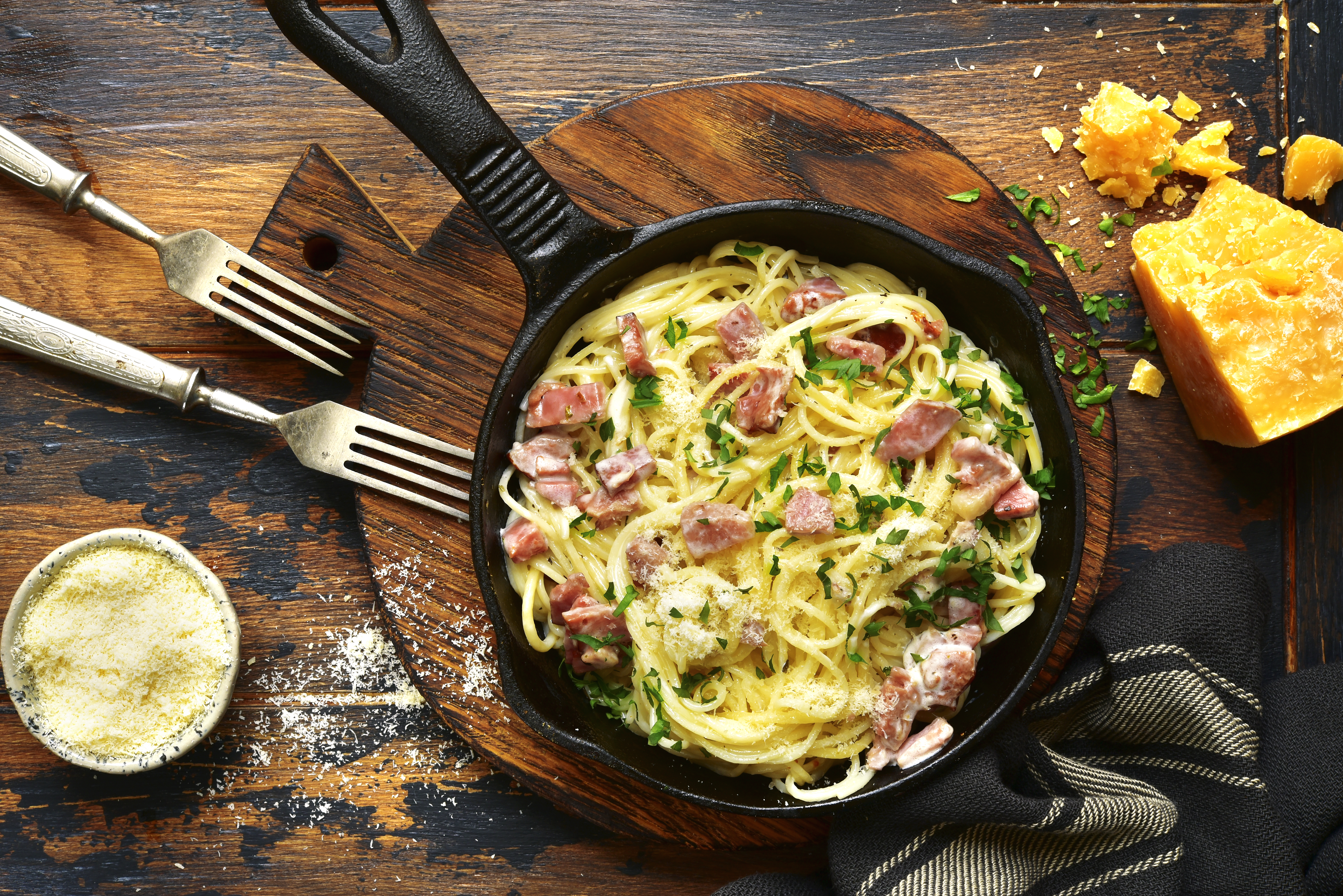 Pasta carbonara
