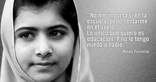 Encantada por la educación, agredida por el enemigo de siempre