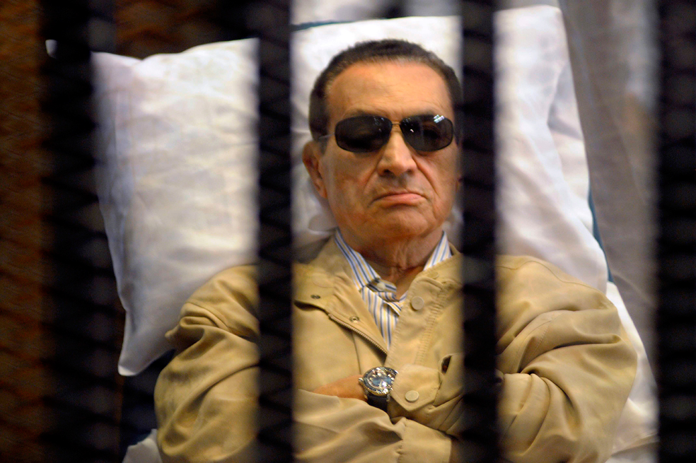 Salida de Hosni Mubarak de la cárcel de Tora, en imágenes