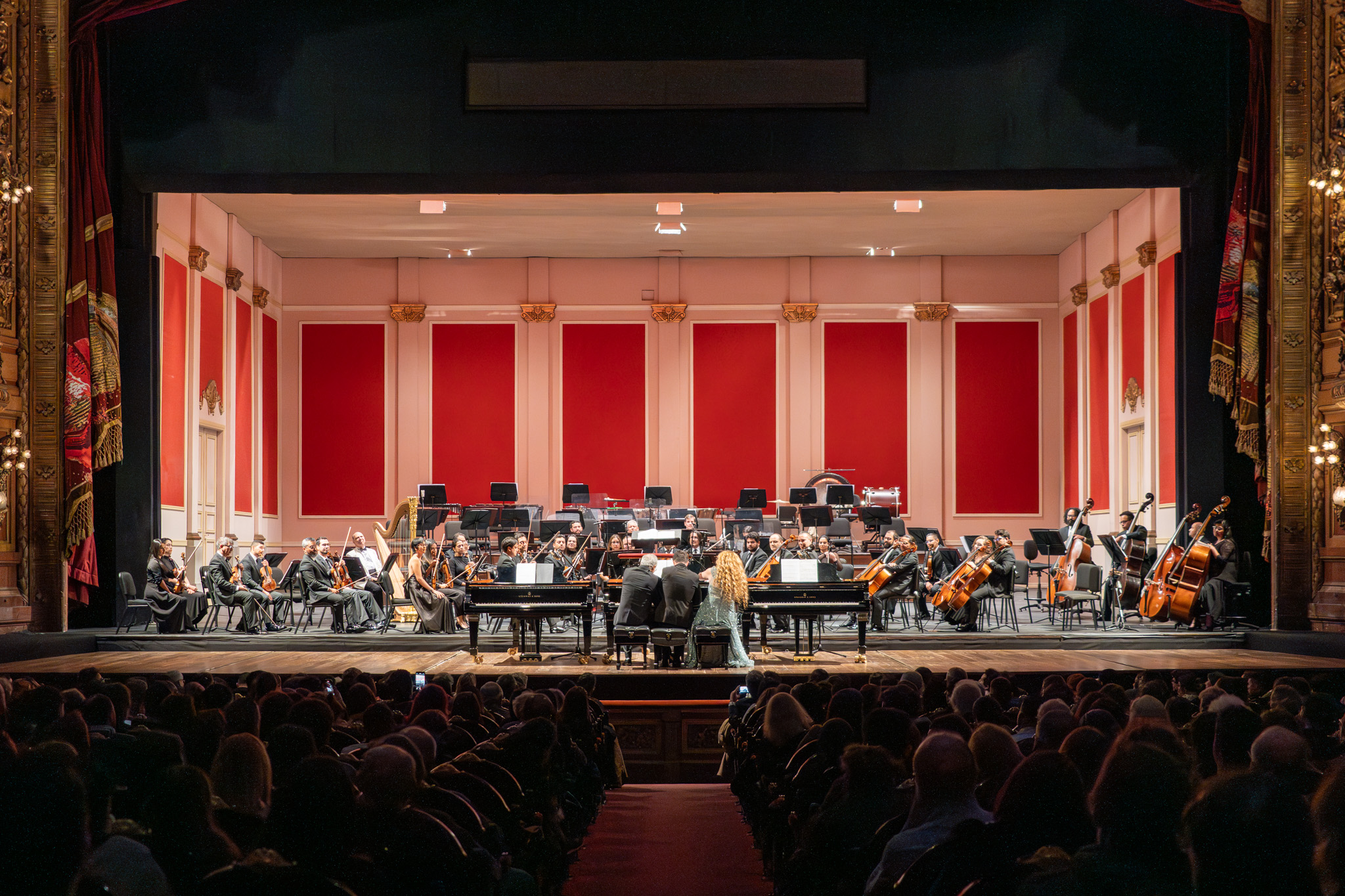Teatro Colón de Buenos Aires, el pico de la gira de la Sinfónica de Colombia
