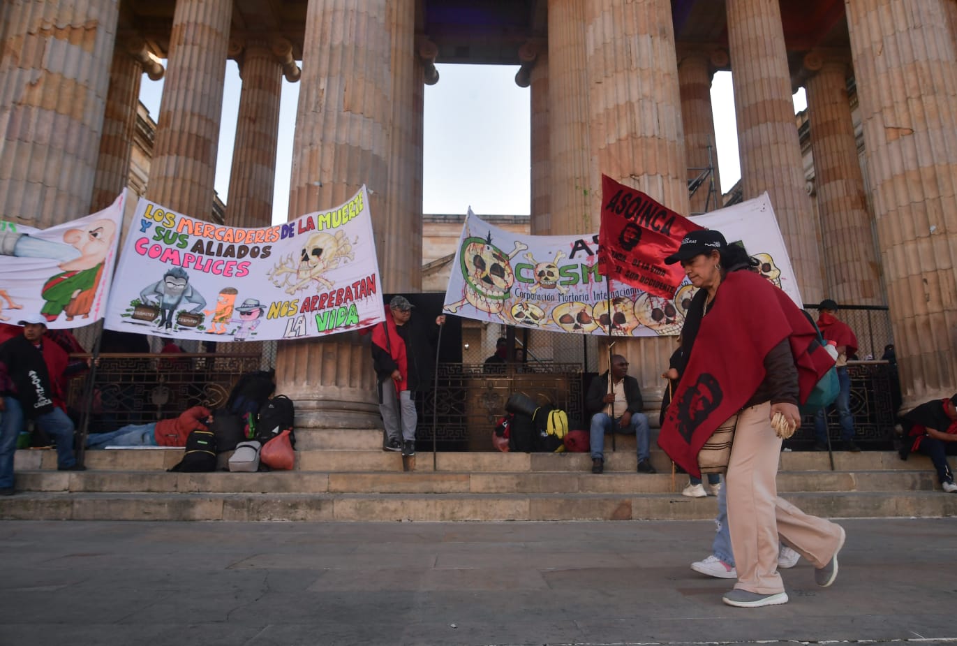 ¿Qué es lo que piden los manifestantes que intentaron entrar al Congreso?