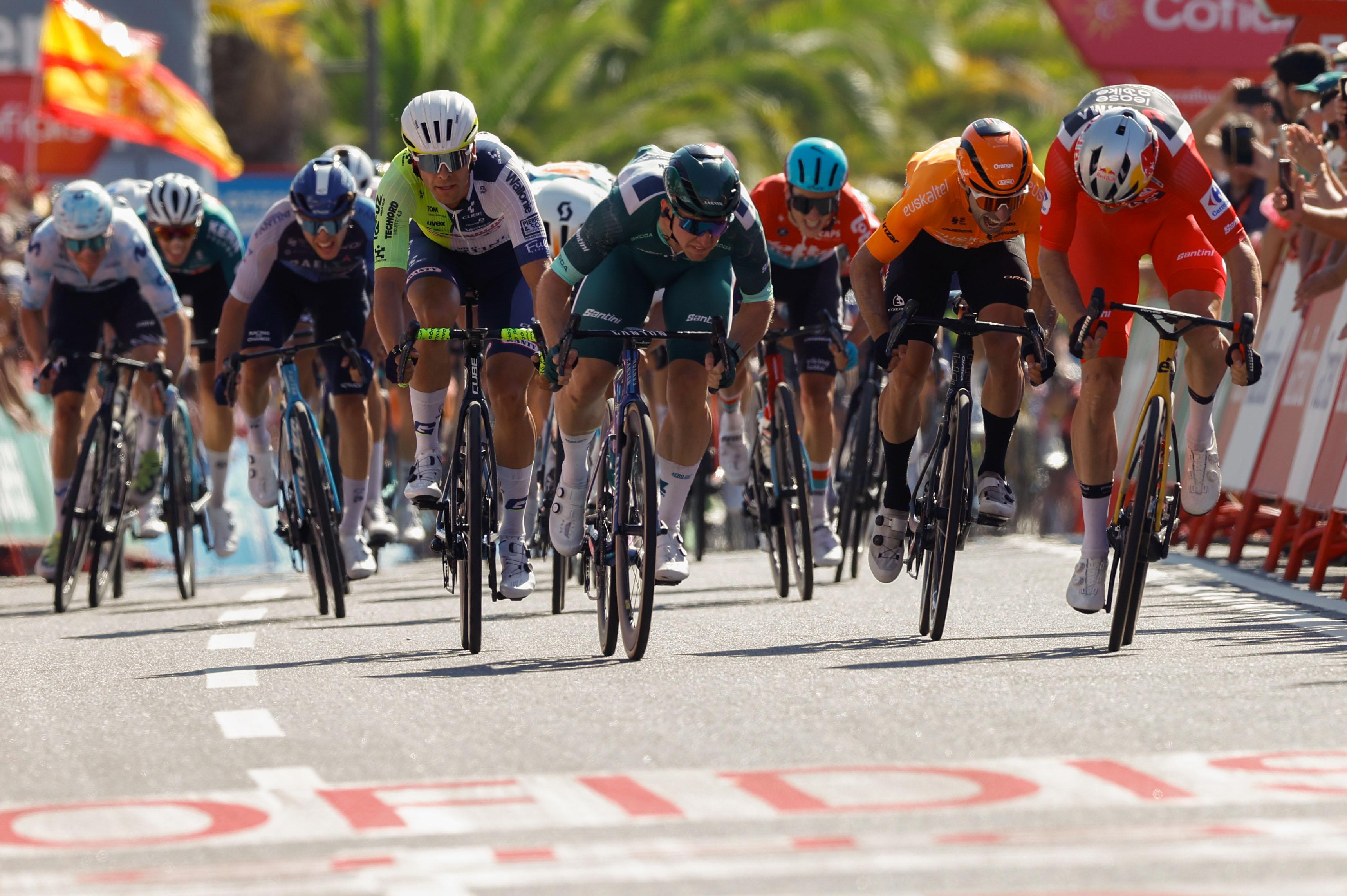 Así quedó la clasificación general de la Vuelta a España tras la tercera etapa