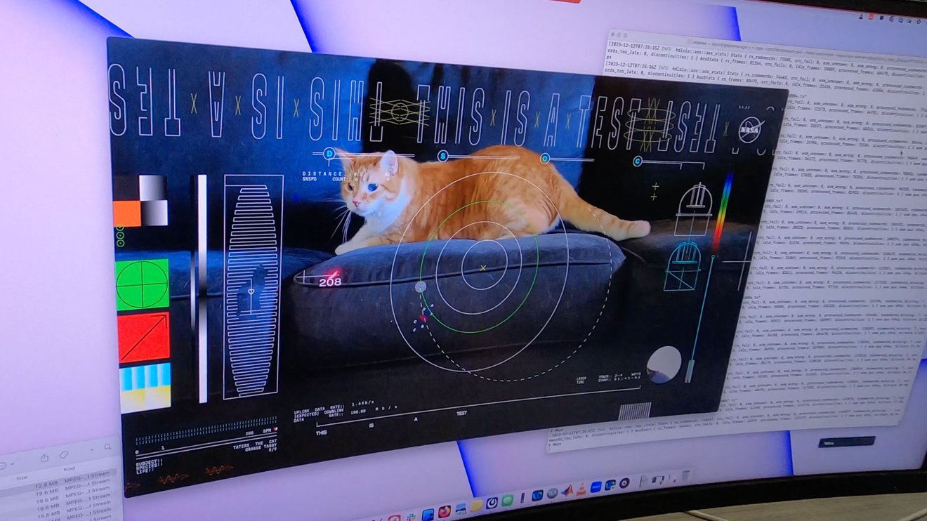 Un gato protagoniza el primer vídeo ultra HD de la NASA desde el espacio profundo