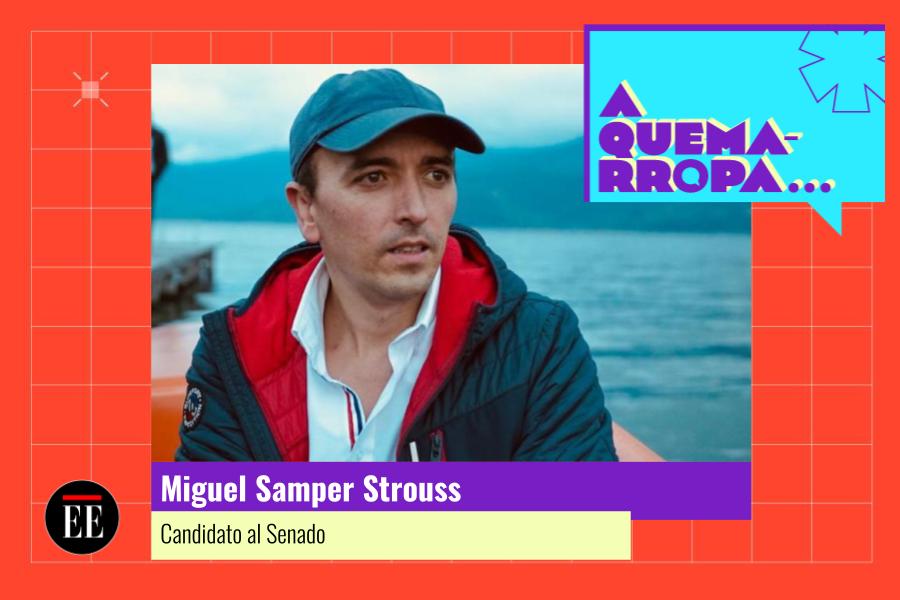 A Quemarropa con Miguel Samper Strouss, candidato al Senado