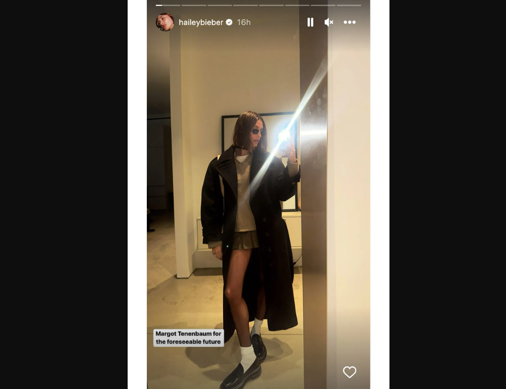 Hailey Bieber tiene un nuevo corte de pelo: un bunt bob.