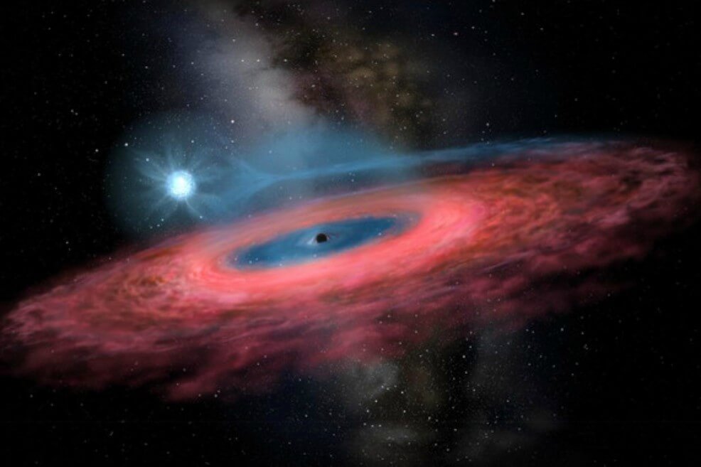 Descubren un agujero negro en nuestra galaxia 70 veces más grande que el Sol