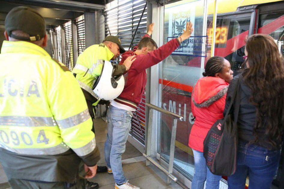 Vandalismo y atracos en Transmilenio, a la baja en 2016