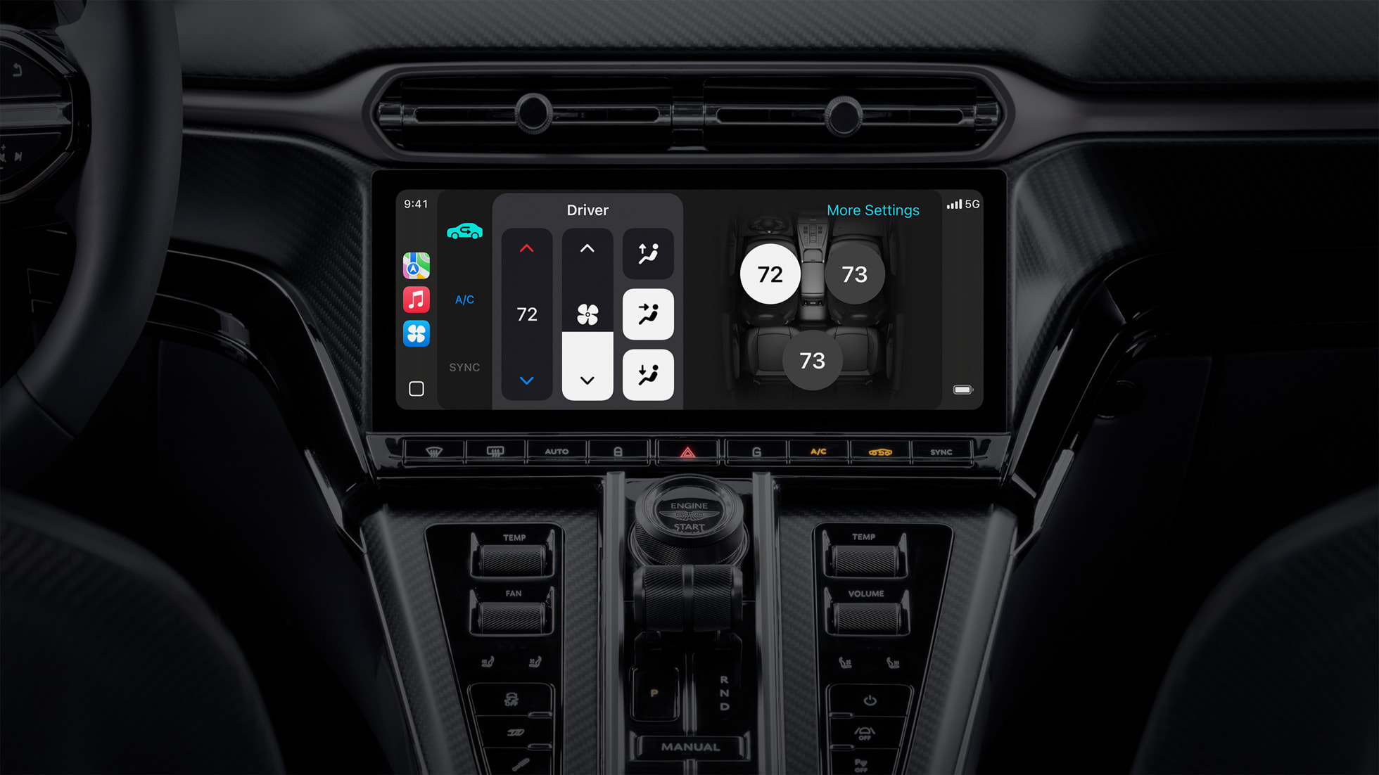 CarPlay Ultra: el sistema de Apple disponible inicialmente en carros Aston Martin