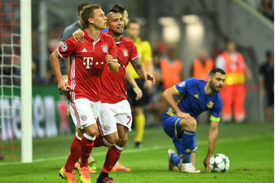 En su debut en Champions, Bayern Múnich le ganó 5-0 al FC Rostov