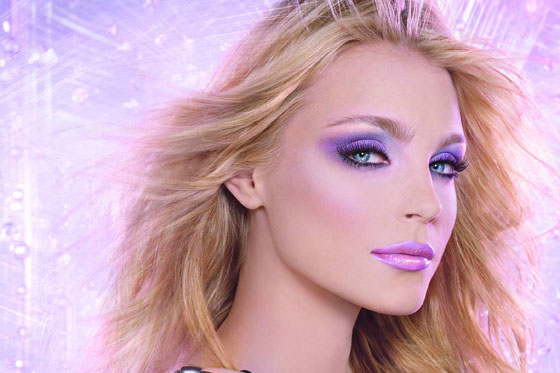 El maquillaje para fin de año se tiñe de brillo