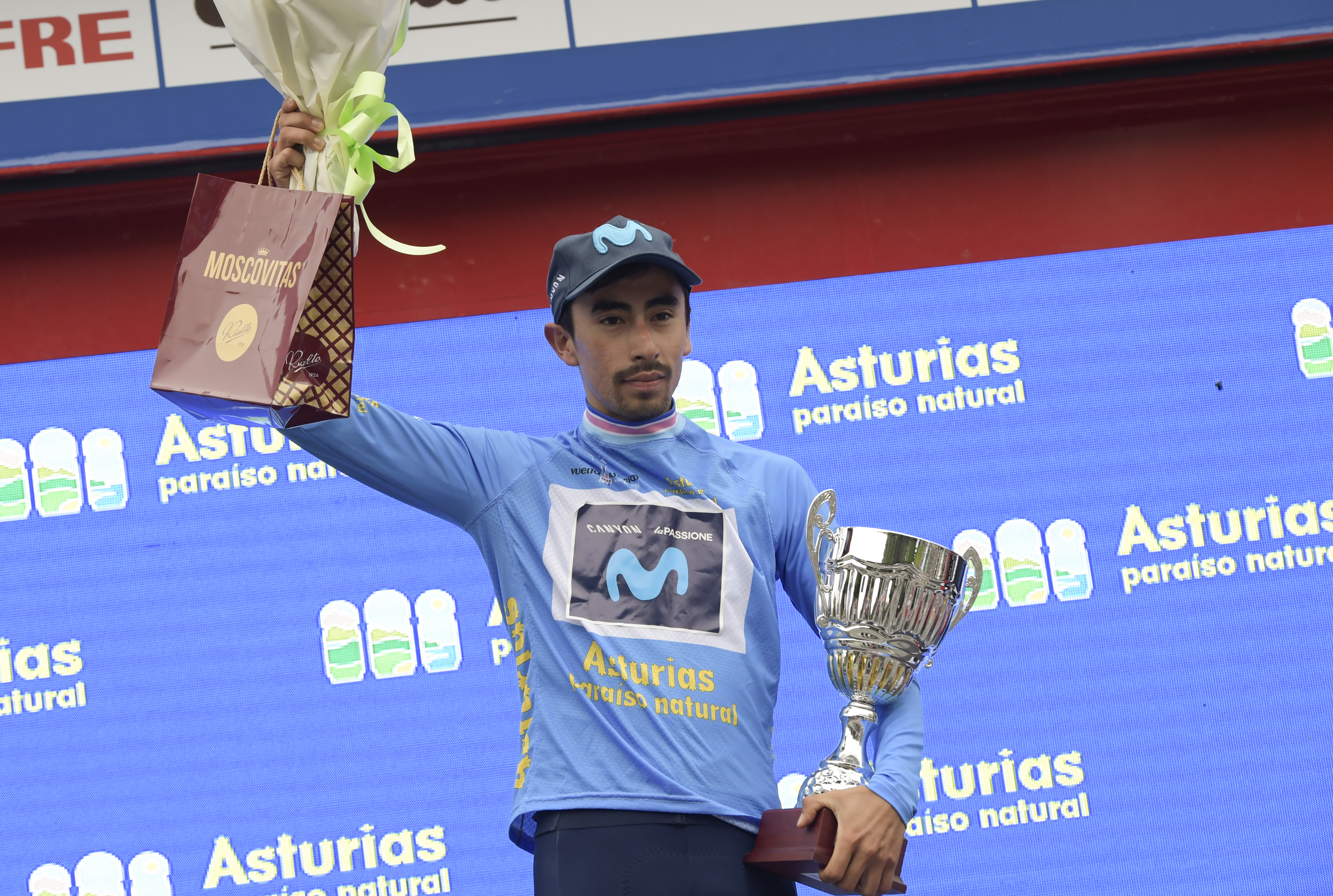 Iván Sosa, campeón de la Vuelta a Asturias