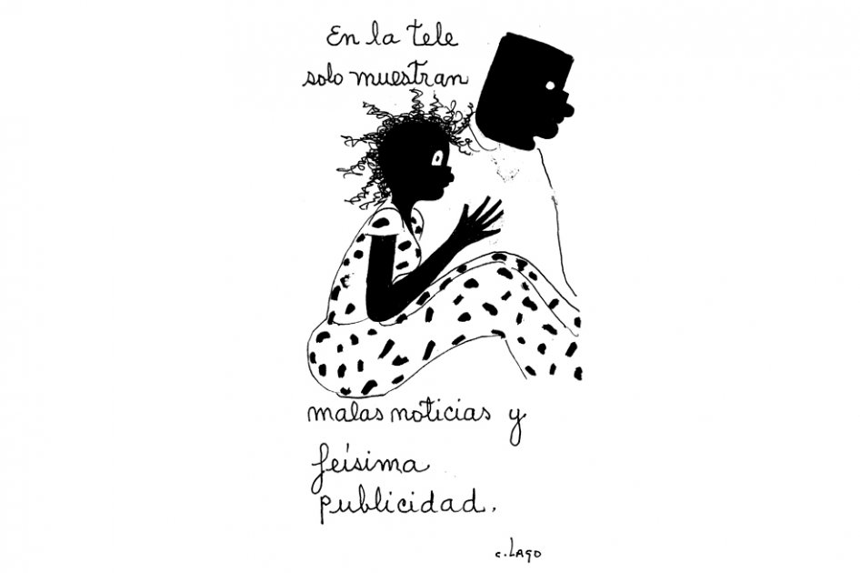 En la tele…