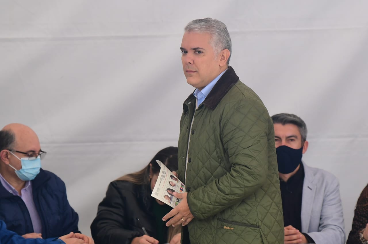 Así dio apertura a la segunda vuelta presidencial, Iván Duque
