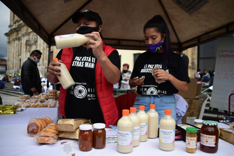 El 19 de diciembre habrá Mercadillo por la Paz en Bogotá