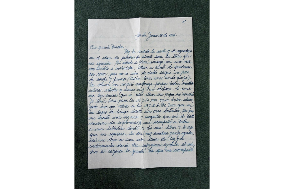 La carta que escribió una mujer que abortó en 1954