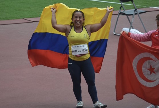Mayerli Buitrago ganó medalla de plata para Colombia en los Juegos Paralímpicos