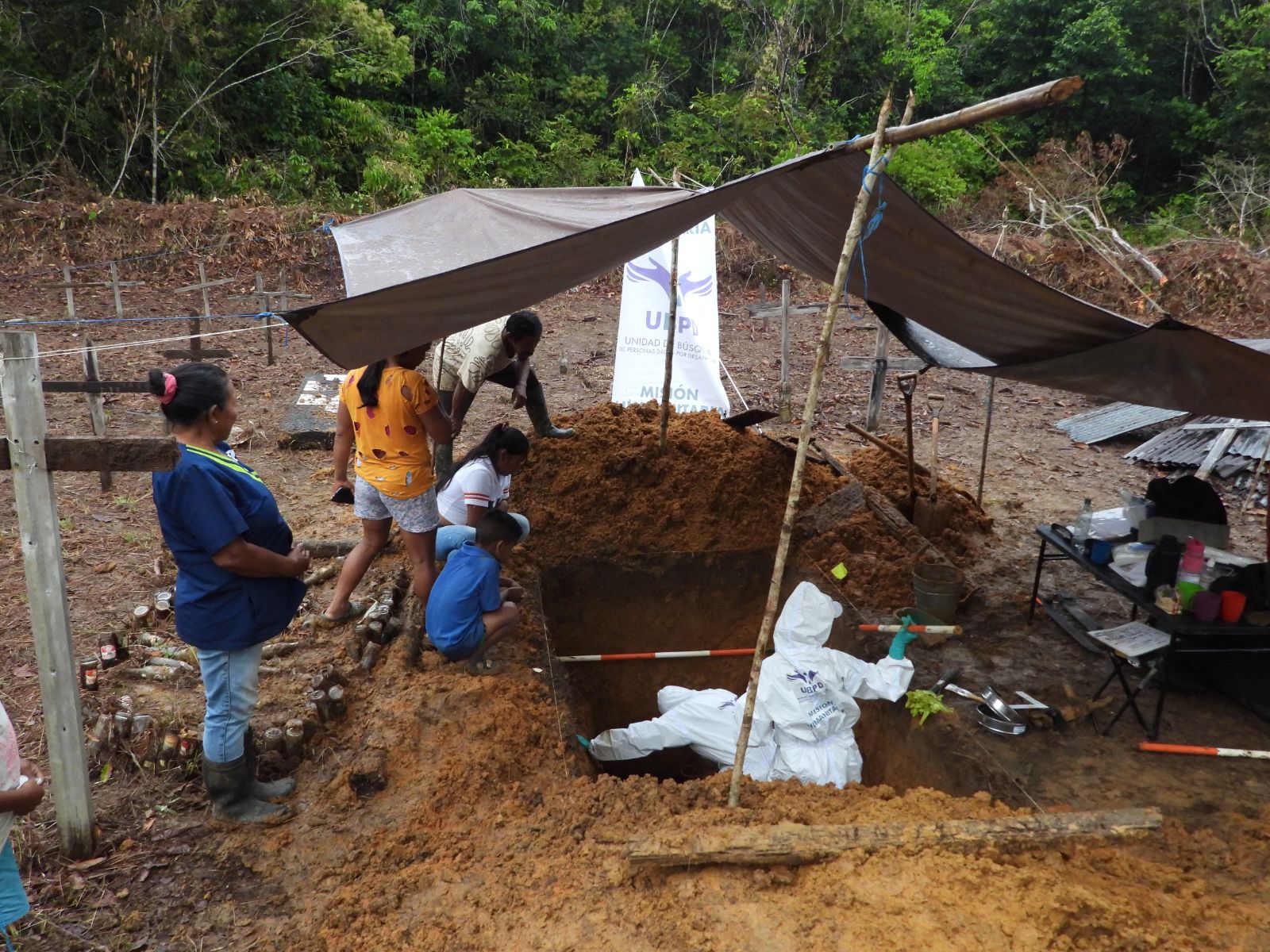 En Amazonas recuperan cuatro cuerpos de posibles desaparecidos en el conflicto