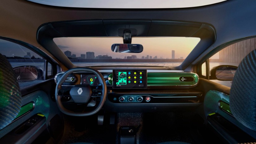Renault revela el interior del próximo Twingo eléctrico programado para el 2026