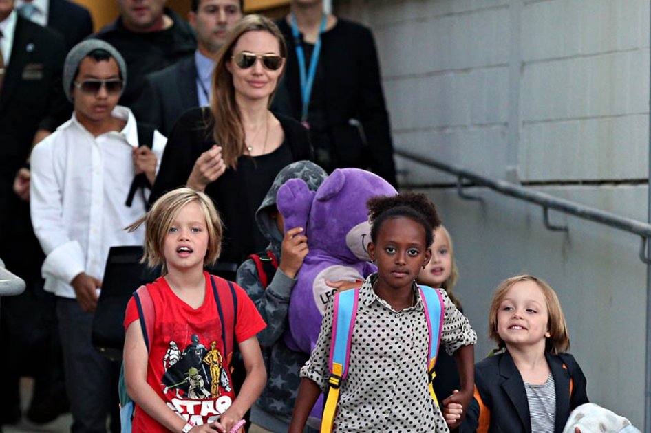 Hijos de Angelina Jolie y Brad Pitt quieren una boda que «roza la histeria»