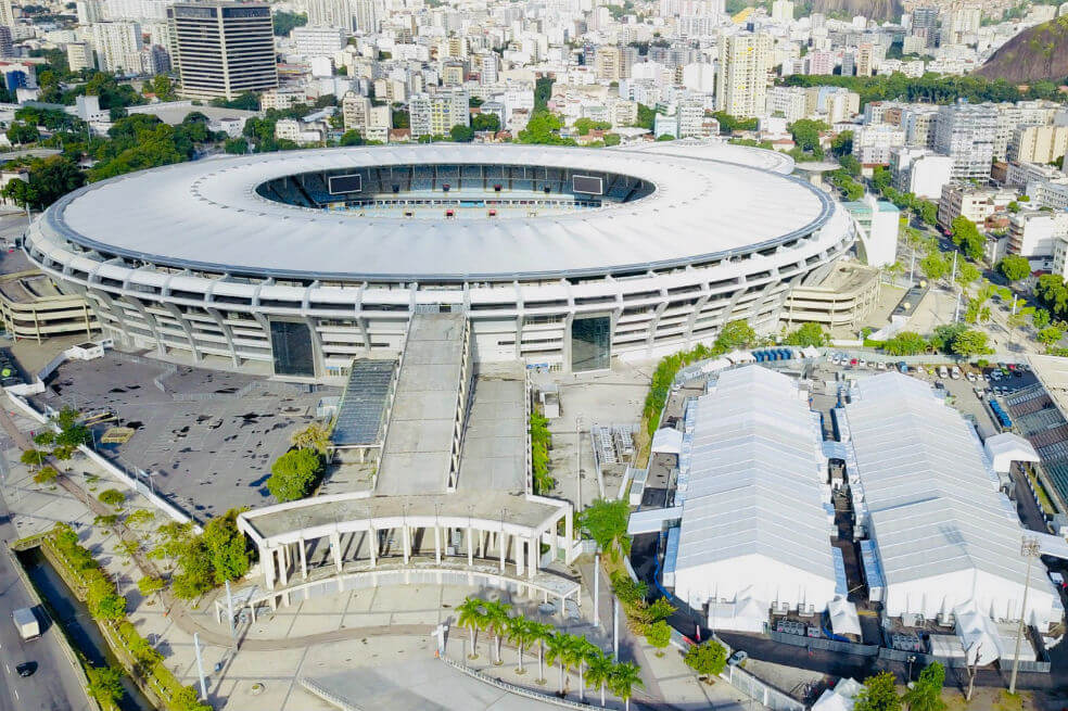Río de Janeiro inaugura un hospital de campaña montado en el estadio Maracaná