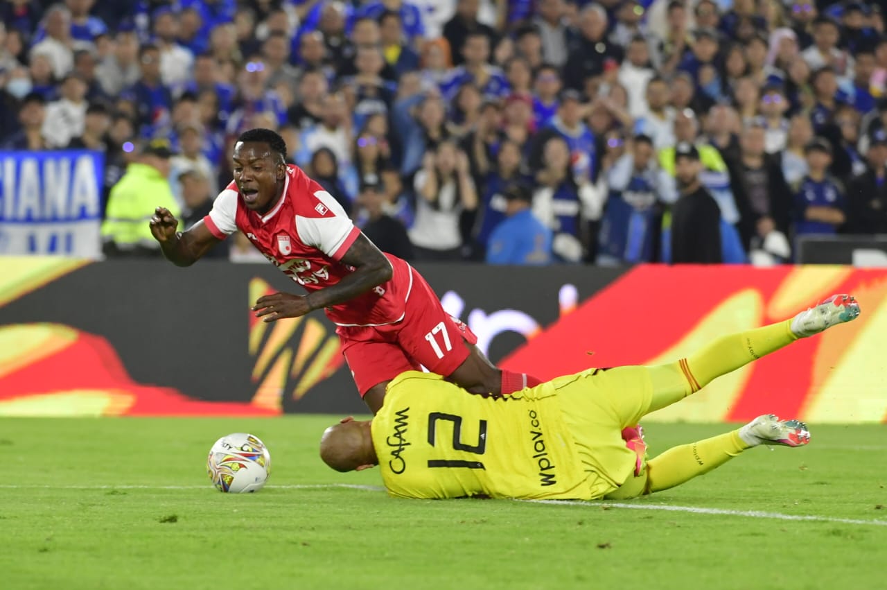 Así fue la victoria de Millonarios contra Santa Fe en un nuevo clásico.