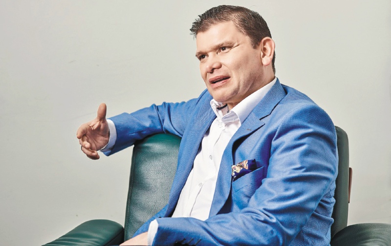 Jhon Milton Rodriguez, candidato por el partido Colombia Justa Libres. 