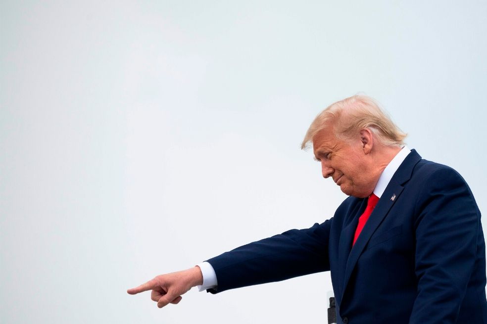 ¿Las encuestas pusieron nervioso a Trump?