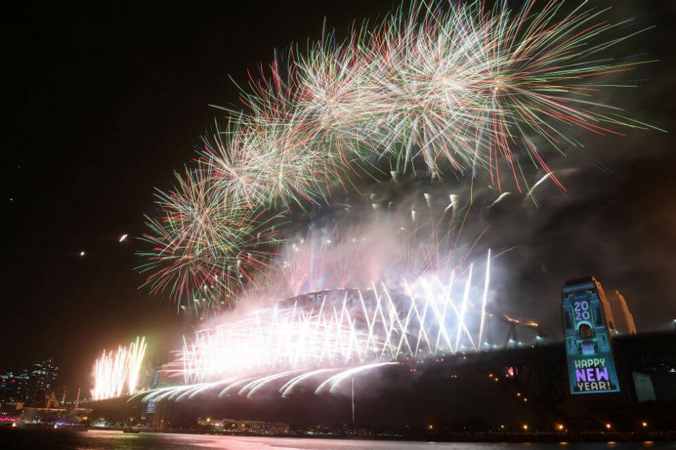 Australia recibió el 2020 con fuegos artificiales pese a pedidos para cancelar el espectáculo
