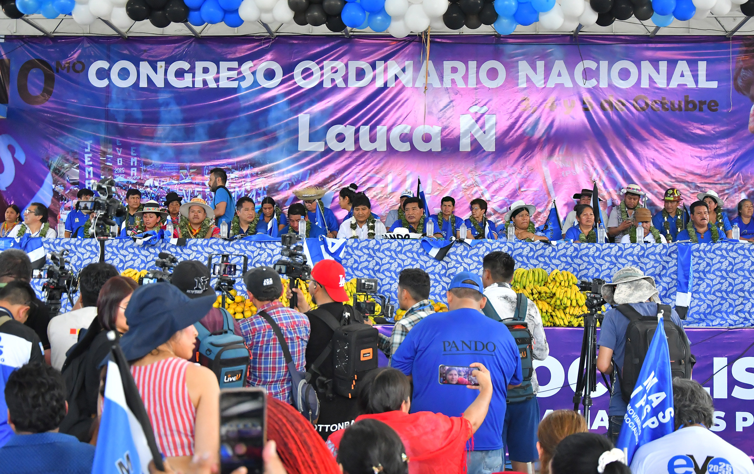 Bolivia: MAS ratifica candidatura de Evo Morales y expulsa a Luis Arce de sus filas