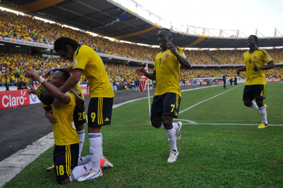 Colombia propinó una ‘caliente’ goleada a Uruguay