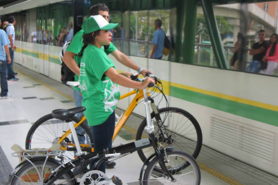 Ahora las bicicletas tienen espacio en el Metro de Medellín