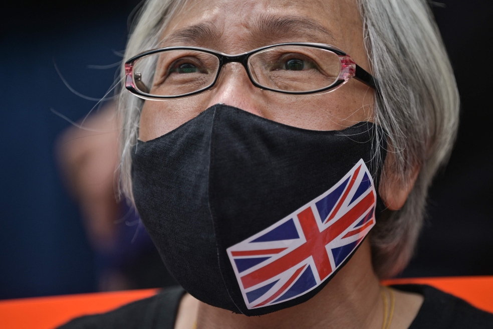 Ella es la abuelita “Wong”, la activista que da ejemplo de resistencia en Hong Kong