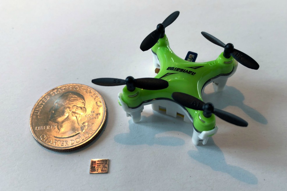 Chips más pequeños, para drones más pequeños